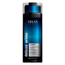 TRUSS Deluxe Prime Shampoo för Torrt, Skadat Hår - Fuktgivande Schampo för Damer & Herrar - Frizz-Kontroll