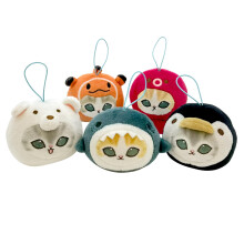 mofusand Caja Sorpresa de Peluches Marinos - 5 Variaciones (Recibe 1 Aleatorio), Llavero de Gato Kawaii
