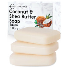 O NATURALS Set di 3 Saponi Bio 4oz - 100% Vegan Lavaggio Corpo Premium Fatto a Mano