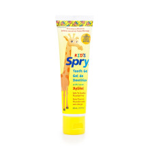 Spry Xylitol Baby Tandpasta, Natuurlijke Peuter Tandpasta, Fluoridevrije Tandpasta voor Kinderen