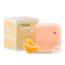 Shampoo Bar Tangerine Papaya | Olijf, Argan & Macadamia Olie | Haarverzorging - Sulfaatvrij | 3.5 oz
