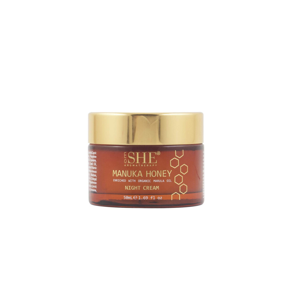 Om She Aromatherapy Manuka Honey Night Cream