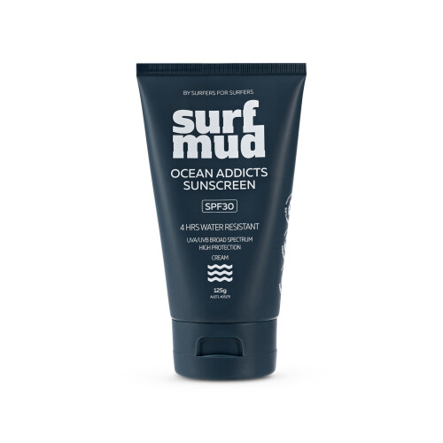 Ocean Addicts Protector Solar SPF30 125g SURFMUD Australia