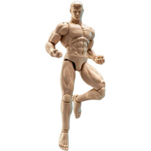 RoofWorld Figura de Acción Hombre 1/12, 6 pulgadas, Cuerpo Musculoso y Flexible para Colección