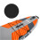 REBEL ACTIVE SUP BOARD PRO ORANGE RBA-4518 4