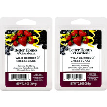 Better Homes and Gardens Geurkaarsen 2,5oz 2-Pack (Wilde Bessen Cheesecake)
