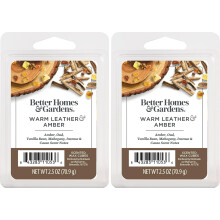 Better Homes and Gardens Geurende Wasblokjes 2.5oz 2-Pack (Warme Leerachtige Amber)
