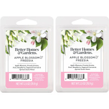 Better Homes and Gardens Geurige Wax Cubes 2.5oz 2-Pack (Brownie Pecan Pie)