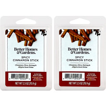 Better Homes and Gardens Geurige Wasblokjes 2.5oz 2-Pack (Kruidige Kaneelstok)