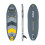 REBEL ACTIVE SMALL INFLATABLE SUP BOARD GRAY RBA-4511 2