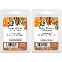 Better Homes and Gardens Geurige Wasblokjes 2.5oz 2-Pack (Sinaasappel Kaneelbroodjes)
