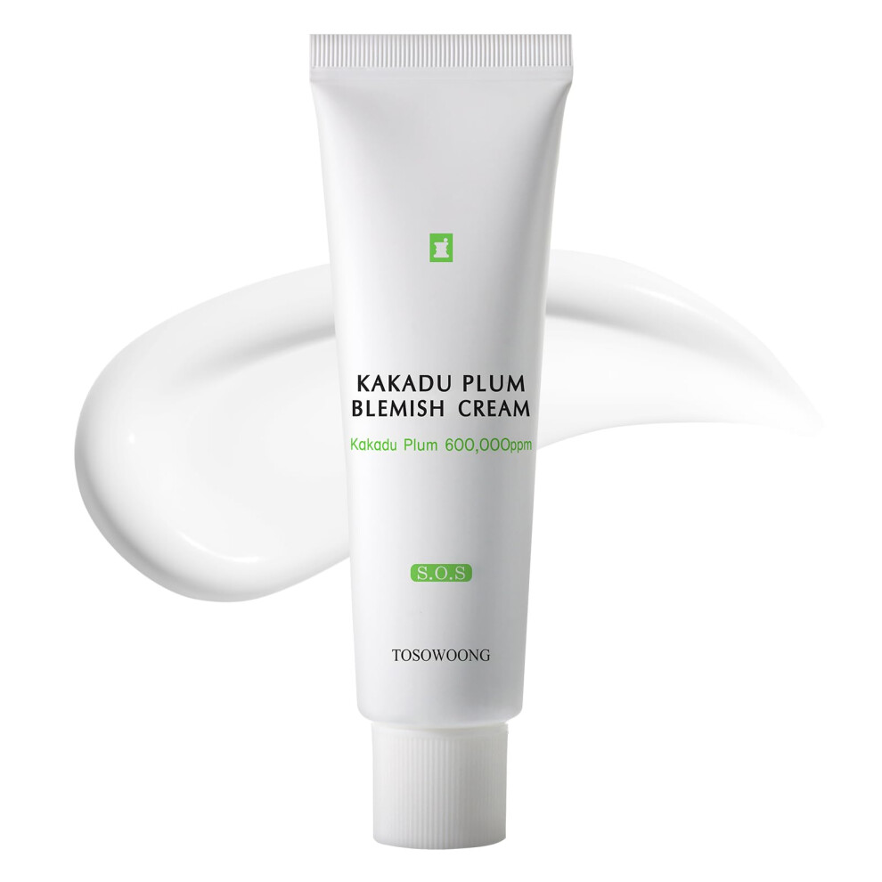Tosowoong Kakadu Plum Blemish Cream, Dark Spot Remover For Face Cream, Kakadu Plum 600,000Ppm, Niacinamide, Adenosine, Betaine, Dark Spot Corrector, V