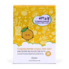 esfolio Yuja & Niacinamide Essentiemasker - Hydraterend Koreaans Sheetmasker met Vitamine C