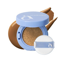 [A by Unleashia] Hey Dew Blue Cushion | 26 Nyanser, Kompakt Storlek, Tre Funktioner (Toning, Antiföråldring, UV-Skydd)