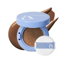 [A by Unleashia] Hey Dew Blue Cushion | 26 Färger, Kompakt Storlek, Tredubbel Funktion (Toning, Anti-Wrinkle, UV-skydd)
