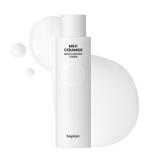 beplain Milk Ceramide Fuktgivande Toner | 5-Multi Ceramidkomplex för Hudbarriär | Djupt Fuktgivande & Lugnande med CICA