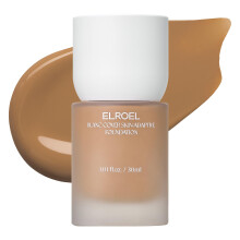 ELROEL Blanc Cover Skin Foundation - K-Beauty Liquid Foundation met Panax Ginseng, Niacinamide & Collageen - Lichtgewicht 24