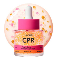 THOME CPR Serum - Collagen 1 + Peptide 1 + Retinal 0.1 Triple Synergy Mechanism, High Potency Firming Serum for Fine Lines & Wrinkles, Texture & Pore