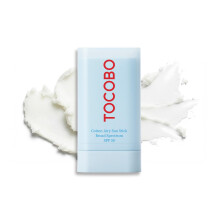 TOCOBO Cotton Airy Sun Stick SPF 50 Broad Spectrum Korean Matte Sunscreen Stick for Face - Travel Size Sebum Control Sunblock -Vegan, Lightweight, 0.6