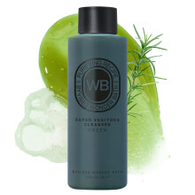 BYVIBES WB WONDER BATH Super Vegitoks Limpiador Espumoso Verde para la Cara, 35 Extractos Vegetales