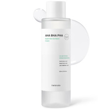 HERBNOTE Tonique Purifiant AHA BHA PHA - Effaceur de Problèmes Cutanés, Exfoliation Immédiate