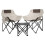 3PC Foldable Collapsible Camping Table Chairs Set 9