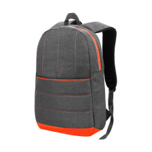 Sumac Laptop Rugzak, Waterbestendig Casual Dagrugzak, Duurzame Werkzak, Vintage Klassiek voor 13-16 Inch MacBook - Oranje