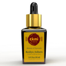 EKMIVEDA Haarwachstums-DHT-Blocker-Serum mit Redensyl, Procapil, Ayurveda-Kräutern
