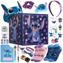 Disney Stitch Advent Calendar 2025 Stationery Sticky Notes Accessories Advent Calendars (Purple Stitch Cube)