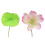 2pcs Floating Flowers for Pool Realistic Water Lily 2