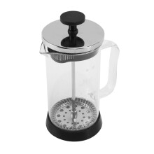 Simple Design French Press Coffee Maker Hot and Cool Kettle Strainer Tea Pot Water Filter Jug Pitcher Capacity 12OZ