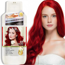 (Flame Red) Two-Tube Hair Dye, Ammonia Free Up To 92% Naturally Derived Ingredients