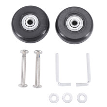 Luggage Accessories Wheels Aircraft Suitcase Pulley Rollers Mute Wheel Wear-Resistant Parts Repair 50X18mm