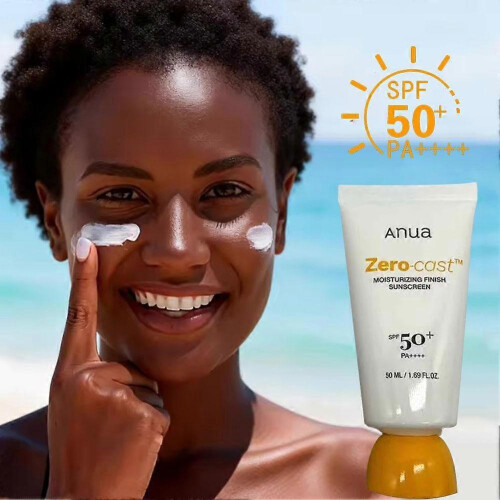 Anua Zero-Cast Moisturizing Sunscreen - Invisible Finish 50ml 1