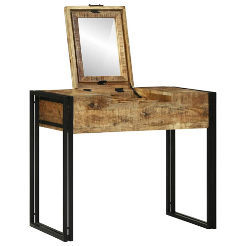 VidaXL vidaXL Bedroom Dressing Tables Brown 90 x 50 x 75 cm Solid Mango wood 2