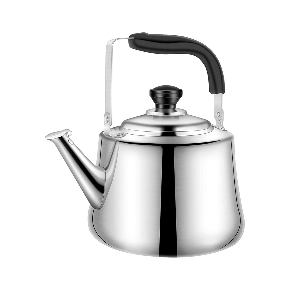 Semoic Whistling Tea Kettle Stainless Steel Teapot, Teakettle For Stovetop Induction Stove Top, Fast Boiling Heat Water Tea Pot