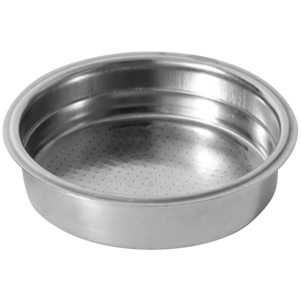 Semoic 2 Pack Stainless Steel Double Layer Powder Bowl Coffee Machine Handle Filter 51Mm Universal Accessories, A