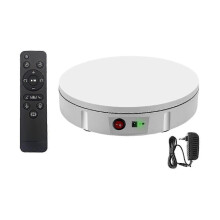 Automatic Electric Turntable, Rotating Jewelry Stand Rechargeable Rotating Display Stand