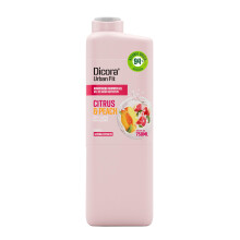 Dicora Urban Fit Douchegel - Hydratatie voor Mannen en Vrouwen - Voorkomt Vroegtijdige Veroudering - Citrus en Perzik - 25.4 oz