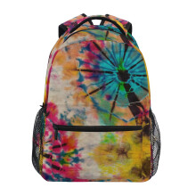 ZZKKO Tribal Ethnische Tie Dye Rugzakken voor School, Reizen, Hiking