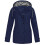 Women Solid Rain Jacket Outdoor Plus Size Waterproof Hooded Raincoat Windproof 1