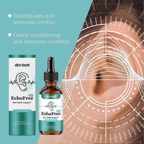 Herbal Ear Drops - 60ml Natural Liquid for Ear Nerve Comfort & Auditory System Support 1