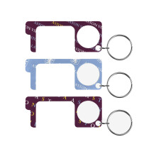 Aston Villa 3 Pack No Touch Keyrings