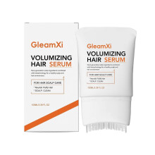 (3PCS) Hair Growth Serum with Built-in Brush, Volumizing Hair Serum for Scalp Care - Nourish Fluffy Hair & Clean Scalp, Easy Application, 100ML