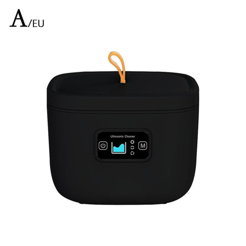 (Black EU Plug) Ultrasonic Cleaner for Home Use UV Automatic Cleaning Machine 1