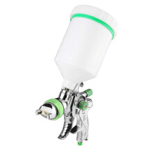 Hvlp Professional 600cc Paint Spray Gun with 3 Nozzles 1.4mm 1.7mm 2.0mm, Hvlp Gravity Feed Air Spray Gun Car Furniture