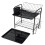 Dish Rack Set 2-Tier Kitchen Organizer Tools Plate Spoon Storage Frame Steel Drain Bowl Rack Kitchen Dish Shelf 10