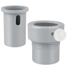 Dinlon Pool Umbrella Stabilizer för Baja Deck, 1.5" & 1.35" Adapter för Pooler