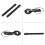 Universal Hood Pin Lock Kit Black 20