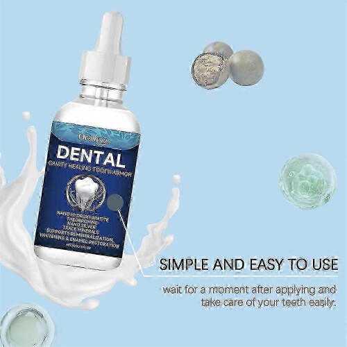 Teeth Repair Liquid, 1pcs 60ml Cavity Healing Tooth Care Solution 2